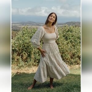 Neuflora Cream Vermont Dress